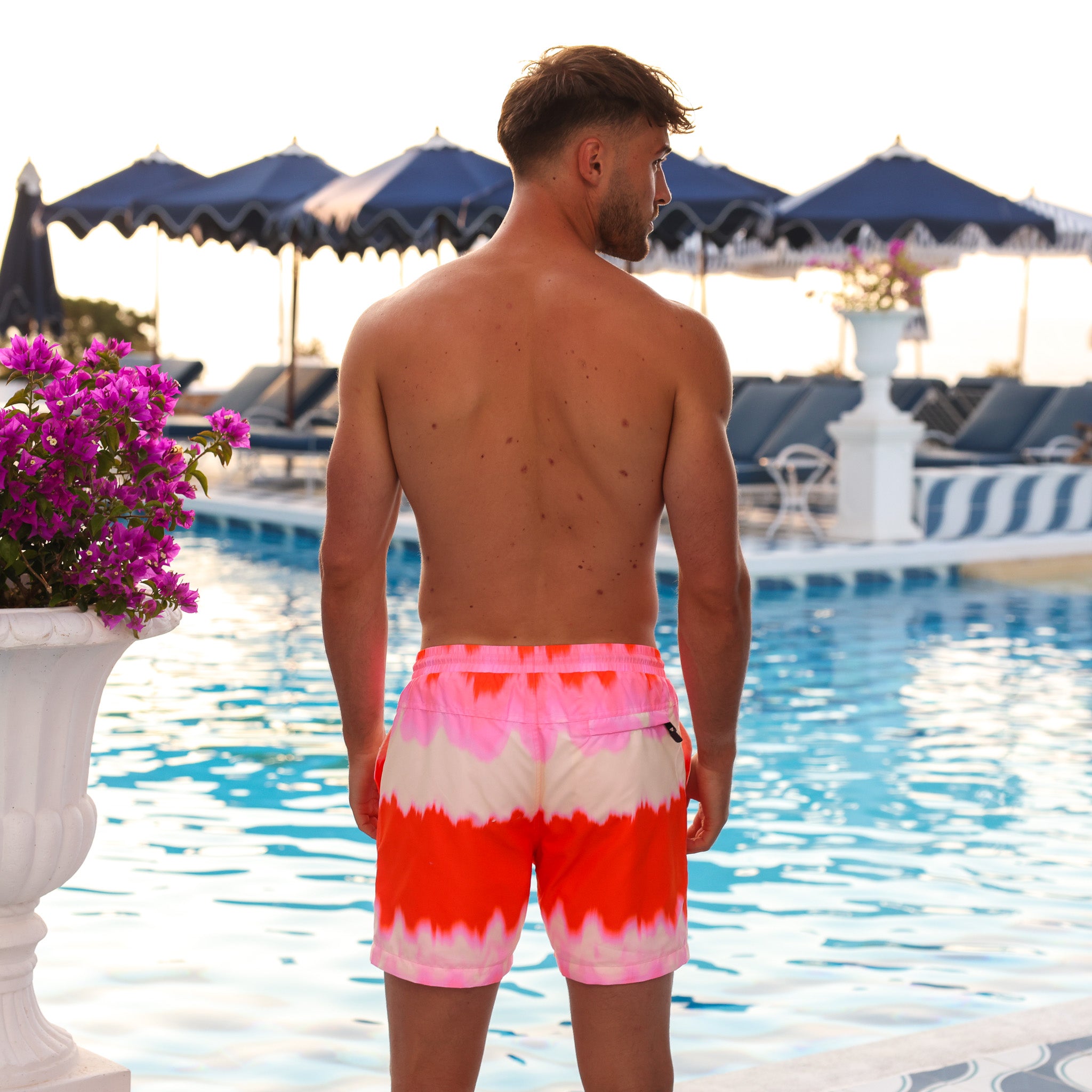 Kulani Kinis Strawberry Vanilla Mens Swim 5" Trunk