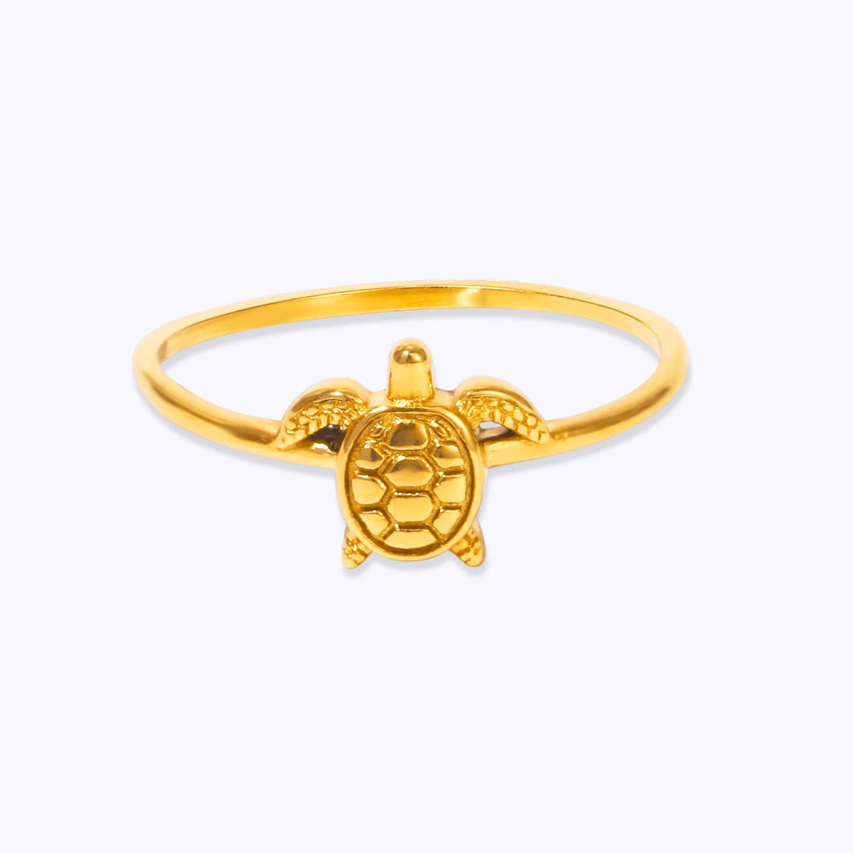 Mauka Gold Turtle Ring