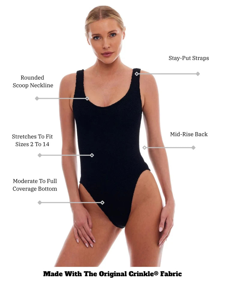Love & Bikinis Marbella One Piece Black