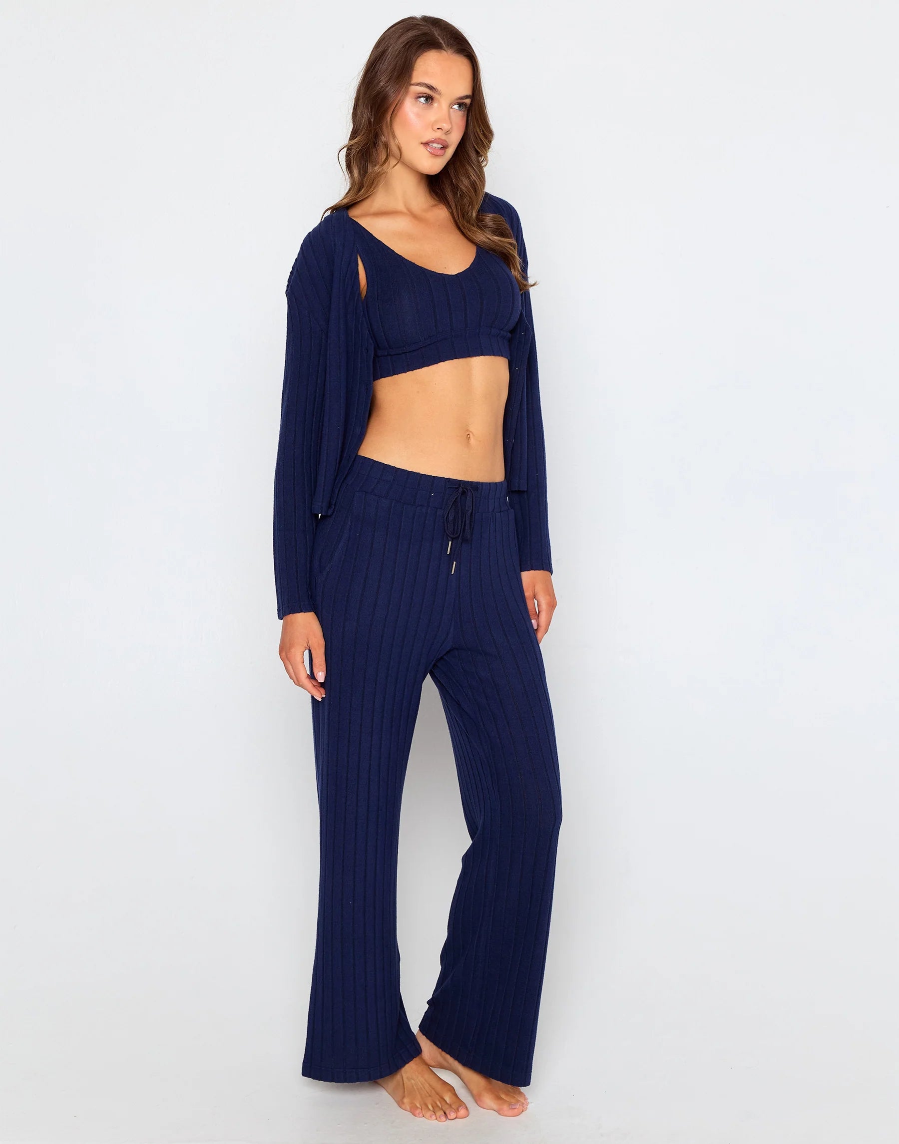 Beach Bunny Lounge Mai Wide Leg Pant