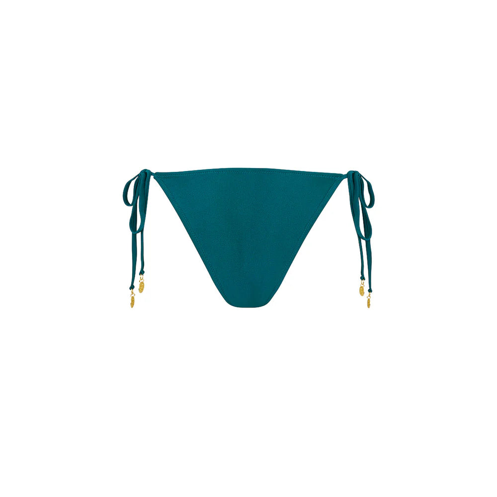 Kulani Kinis Laguna Haze Trio Ring Cheeky Tie Side Bikini Bottom