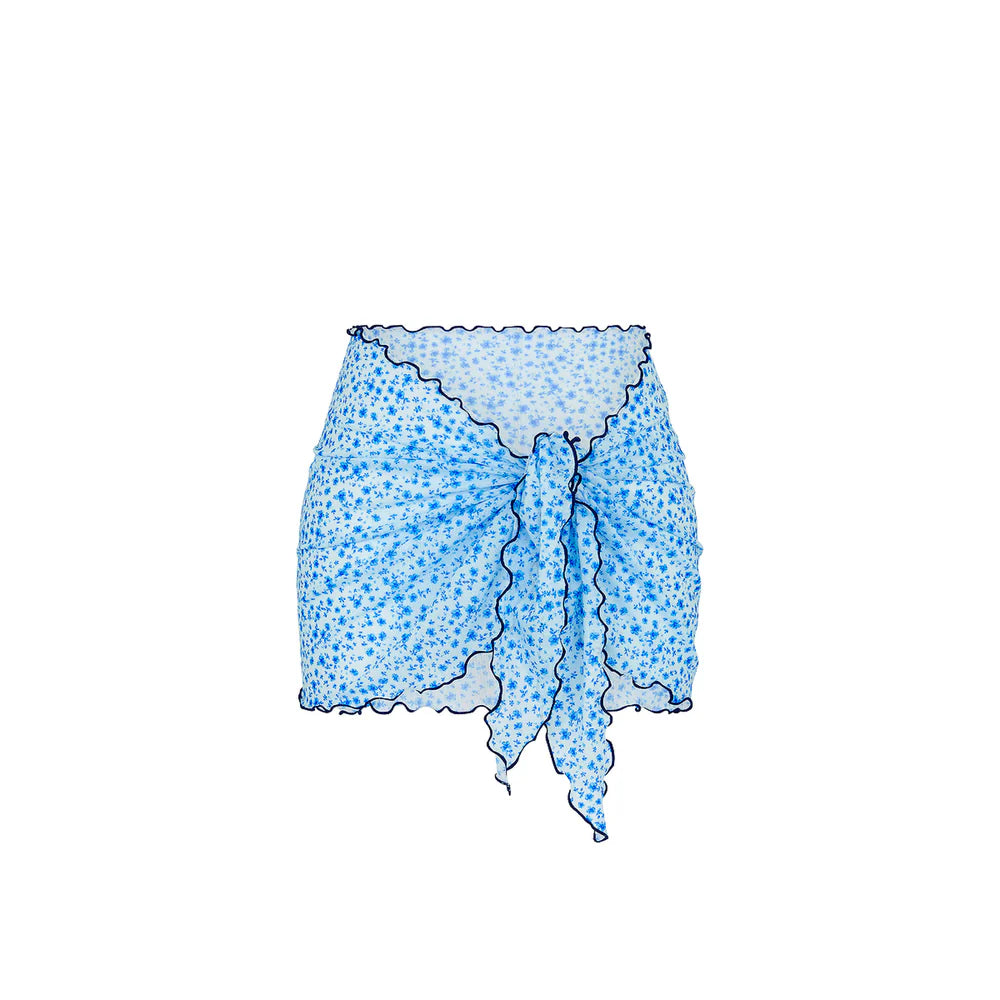 Kulani Kinis Dream Flower Mini Mesh Sarong