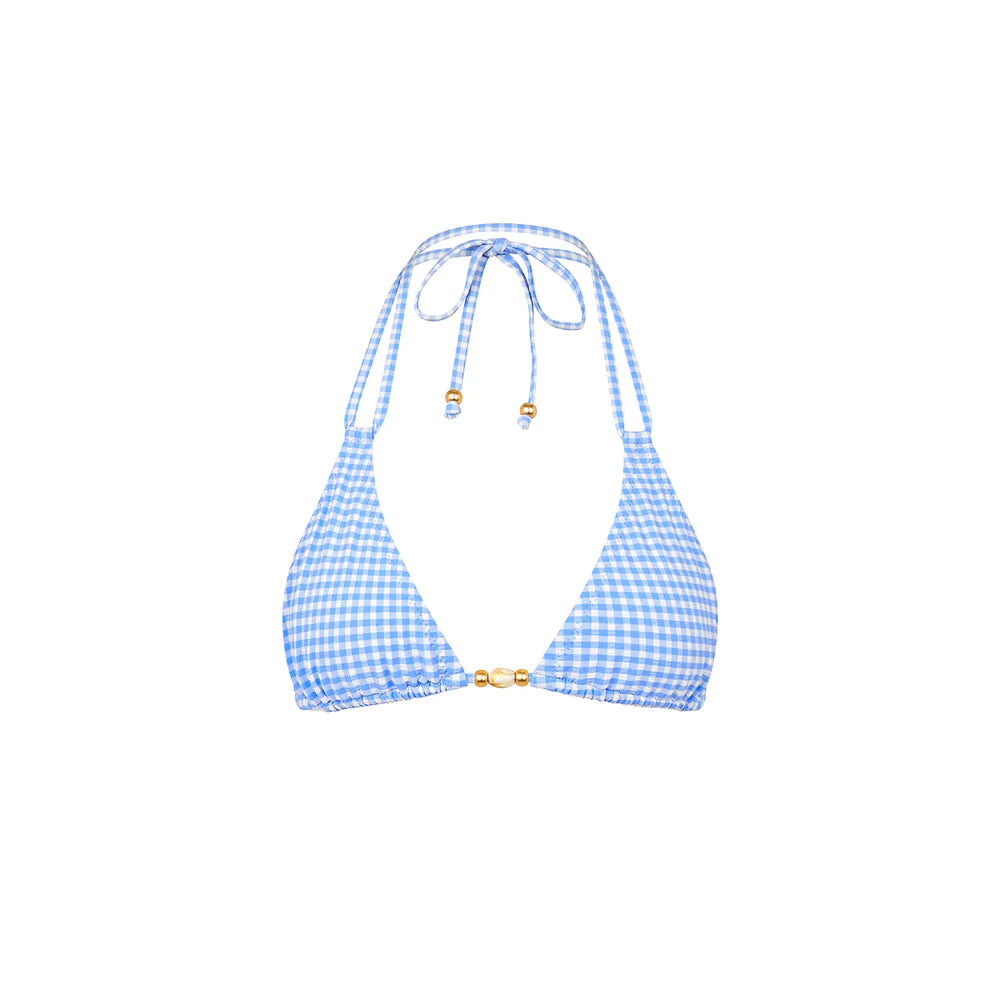 Kulani Kinis Skinny Dip Simple Strap Halter Bikini Top