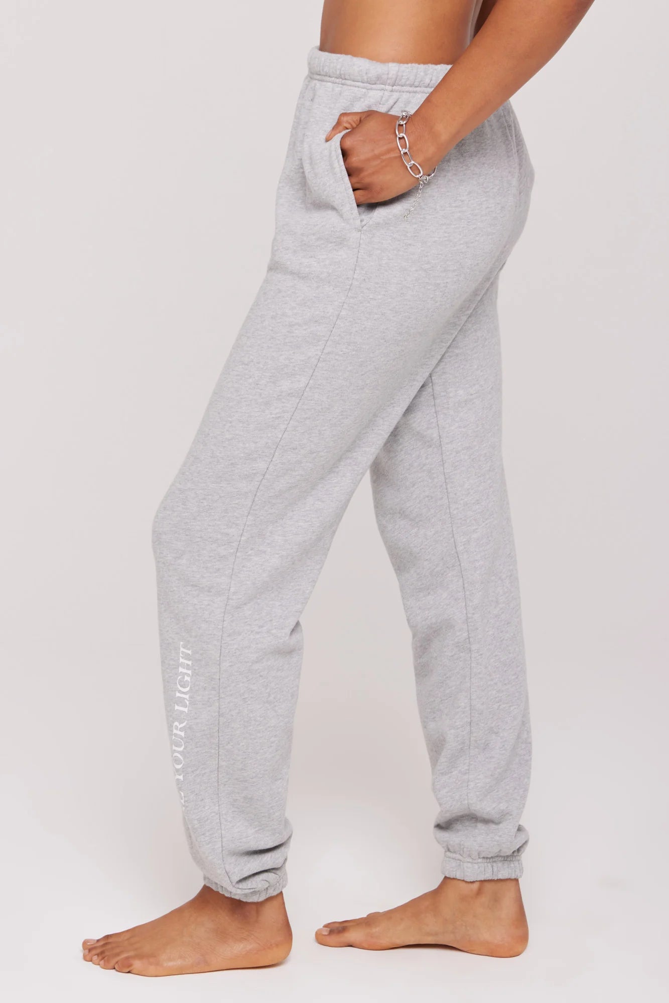 Spiritual Gangster Heather Grey Ojai Shine Sweapant
