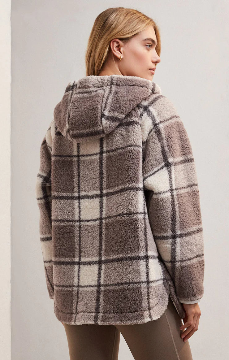 Z Supply Cross Country Plaid Jacket