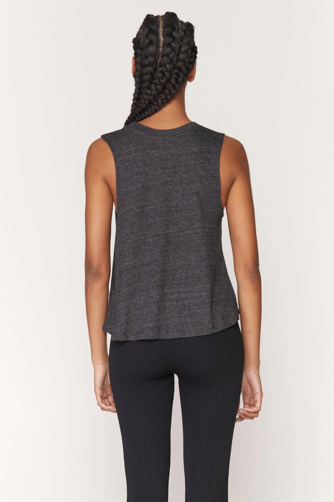 Spiritual Gangster Vintage Black Warrior Crop Top