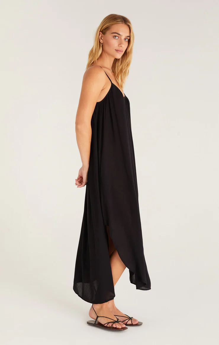 Z Supply Tiana Crinkle Midi Dress