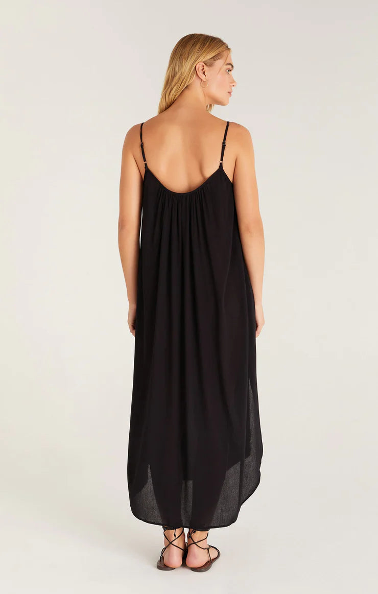 Z Supply Tiana Crinkle Midi Dress