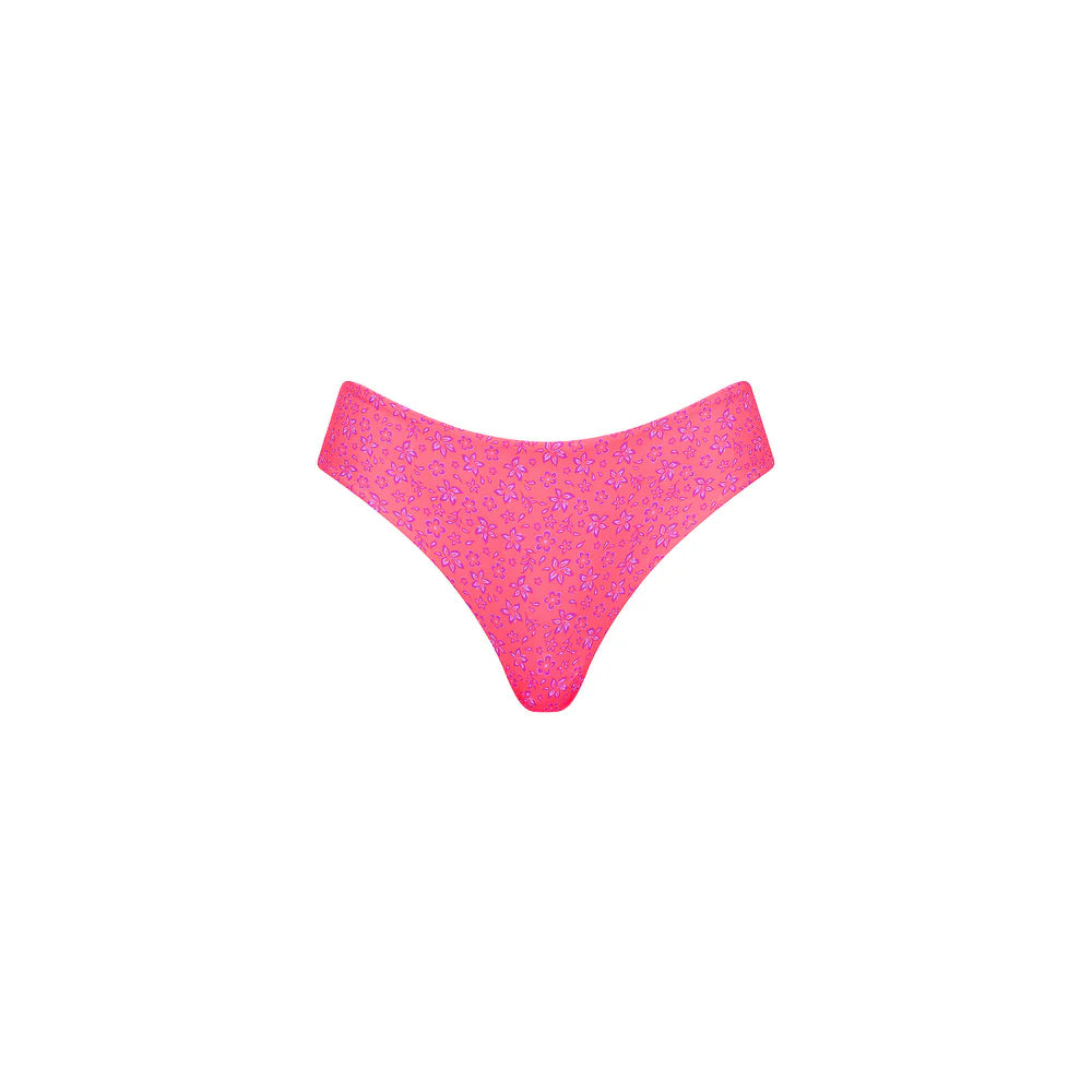 Kulani Kinis Kiss Me Mid-Rise Brazilian Bikini Bottom