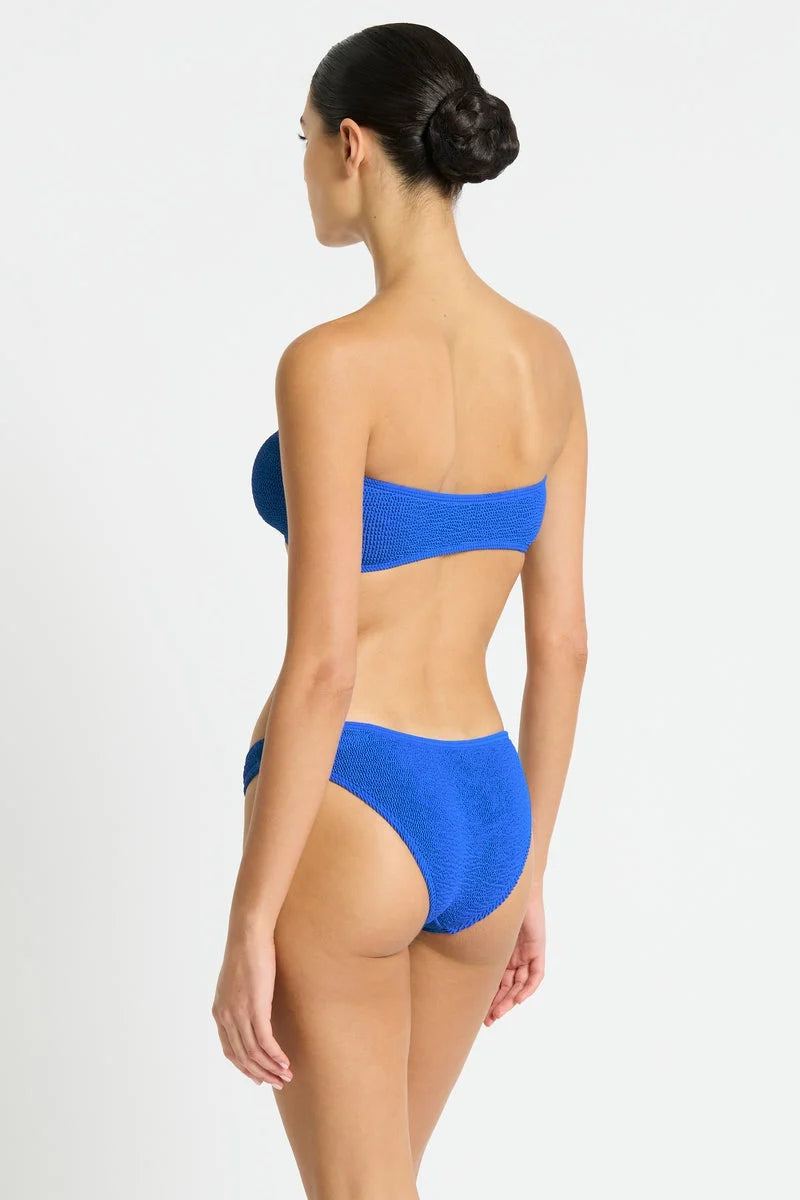 Bond Eye Shimmer Blake Bandeau Top Blue Topaz