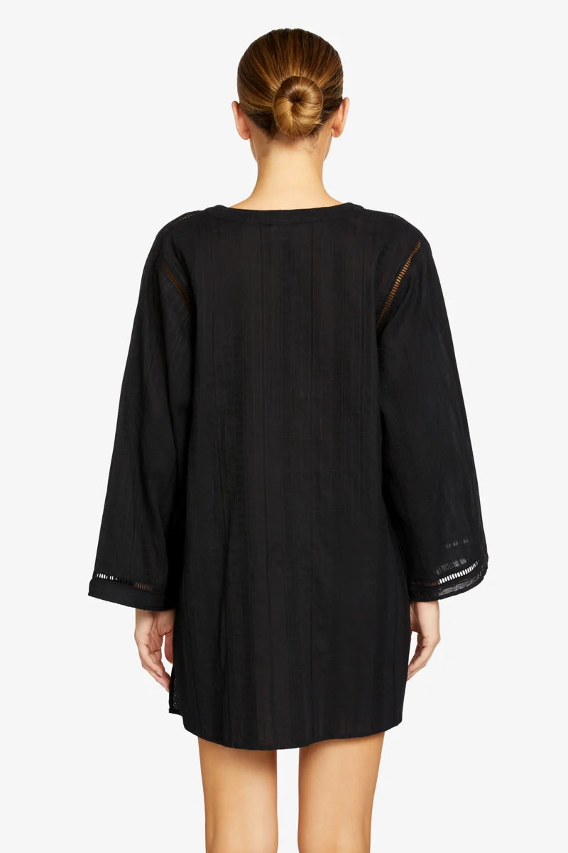 Robin Piccone Marina Lace Up Tunic