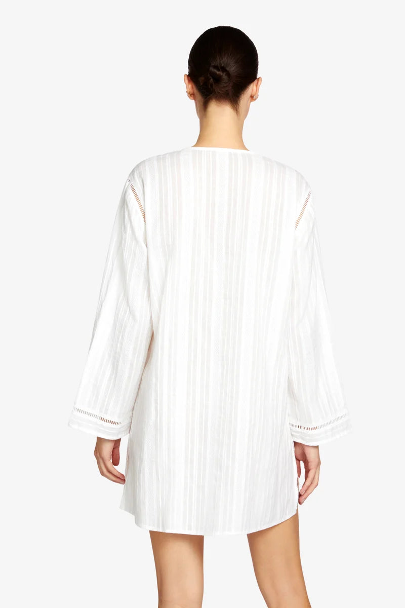 Robin Piccone Marina Lace Up Tunic