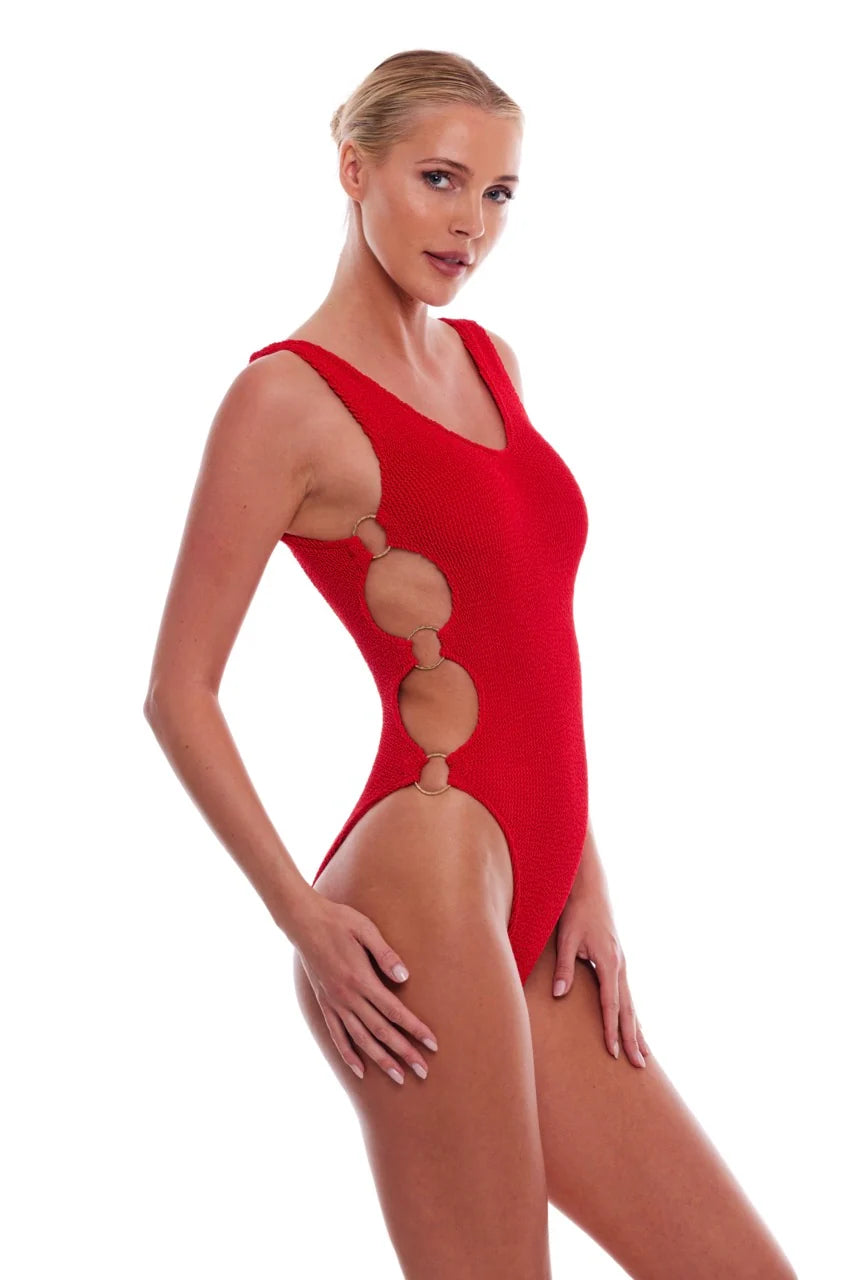 Love & Bikinis Dubai One Piece Red