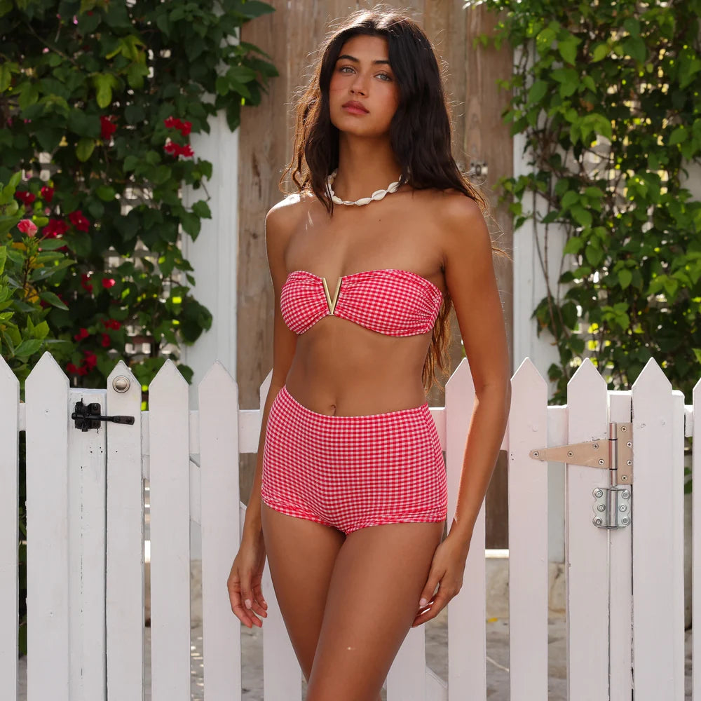 Kulani Kinis Strawberry Siesta Micro Swim Short