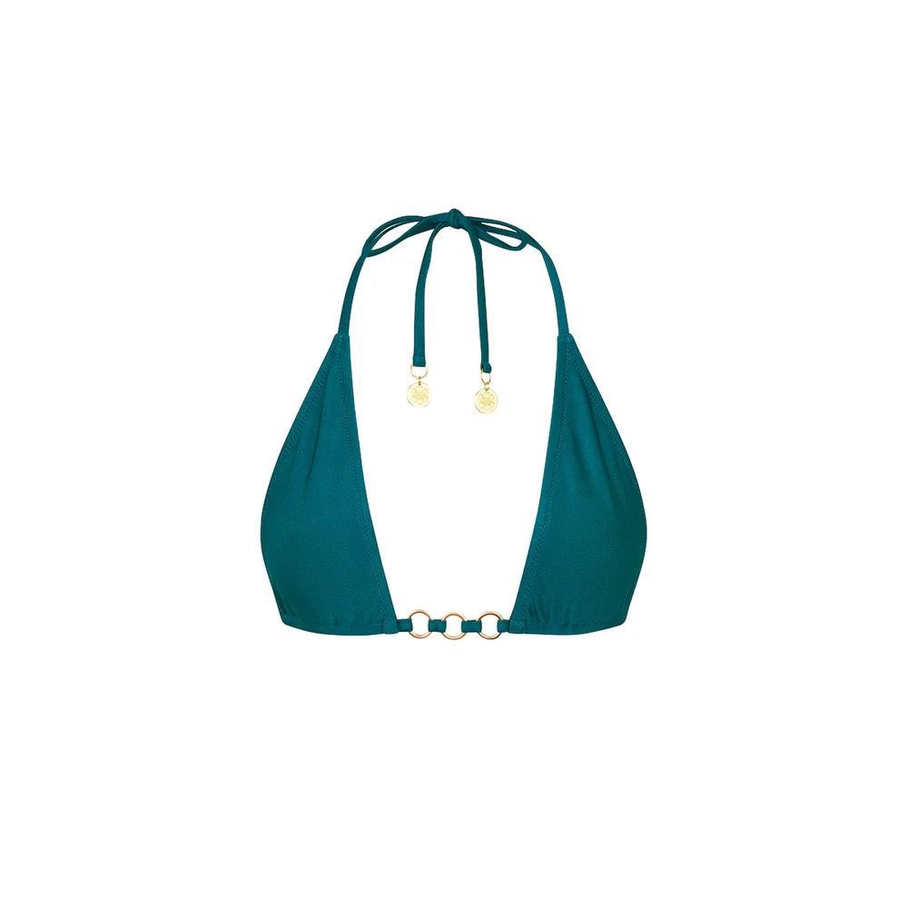 Kulani Kinis Laguna Haze Trio Ring Triangle Bikini Top