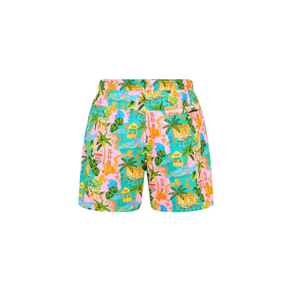 Kulani Kinis Sunlit Spritz Mens Swim 5" Trunk