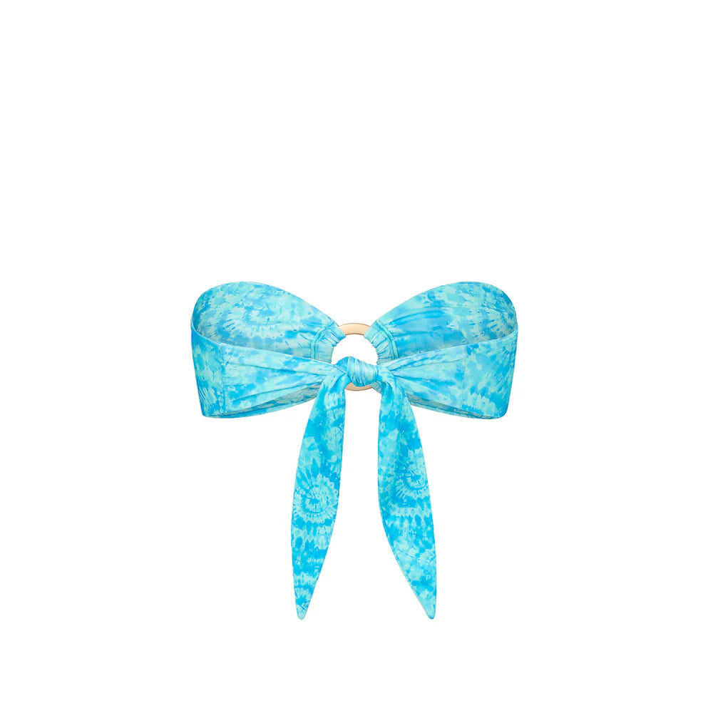 Kulani Kinis Starry Seas Strapless Bandeau Bikini Top