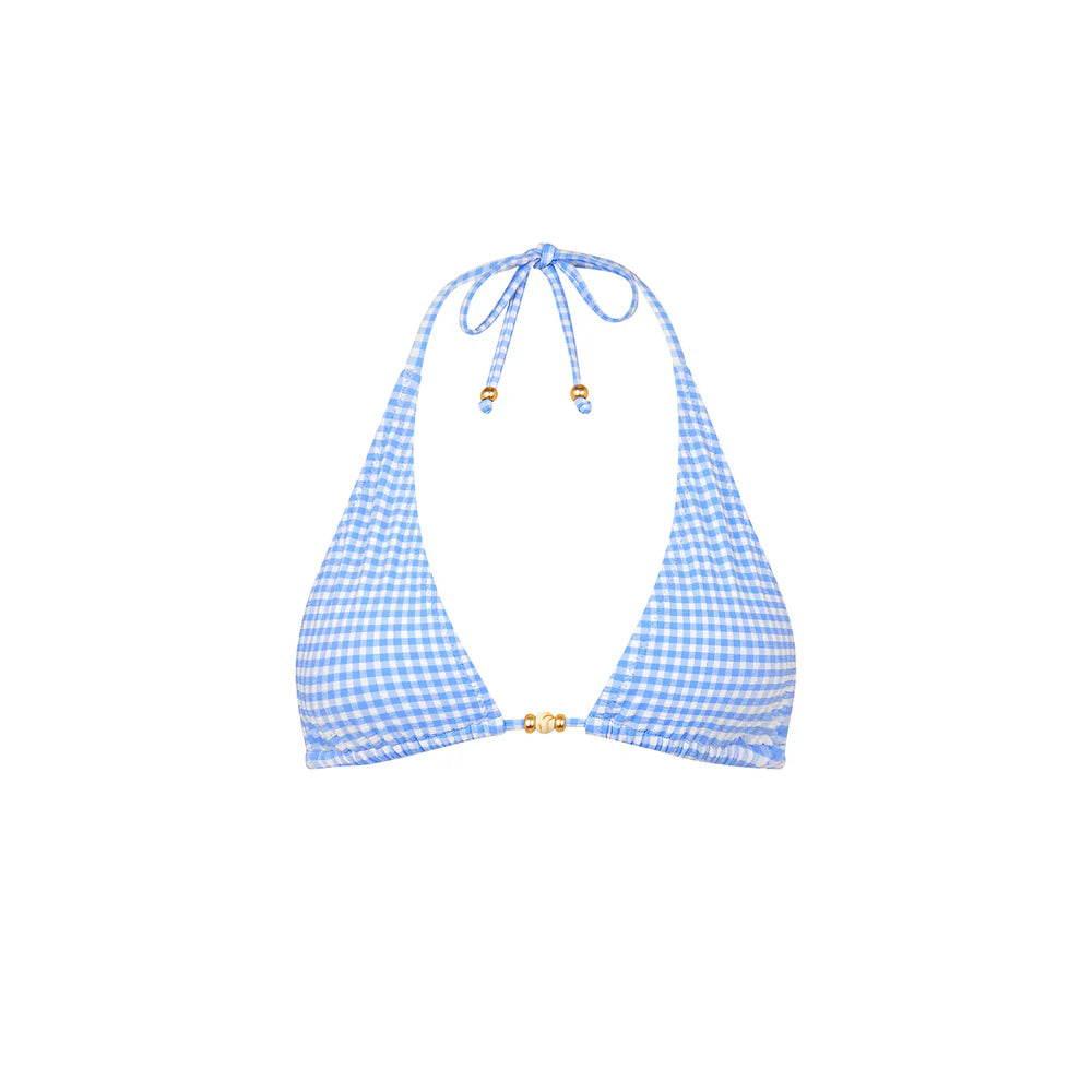 Kulani Kinis Skinny Dip Classic Tie Halter Bikini Top
