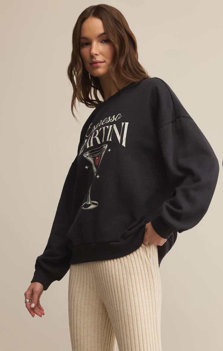 Z Supply Oversized Martini Sweatshirt