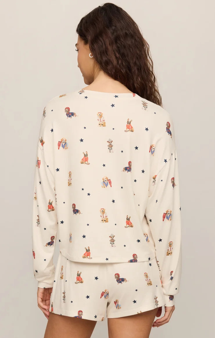 Z Supply Team Player Long Sleeve Top