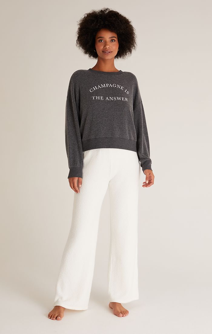 Z Supply Elle Champagne Sweatshirt